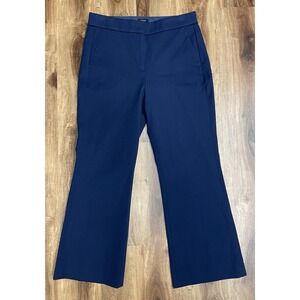 J Crew Kelsey Cotton Flare Work Office Casual Plus Pants US Women's 6 NWT